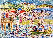 Maurice Prendergast Bathers oil painting reproduction